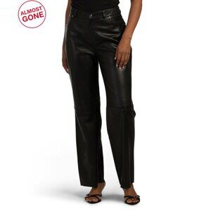 MAJE NOIR Sheepskin Plutoma Trousers